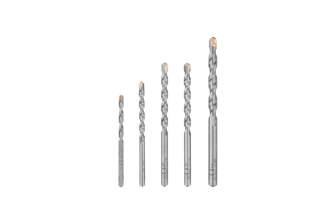 Bosch 5 tlg. Betonbohrer Set (für Beton, Professional Zubehör Schlagbohrer)