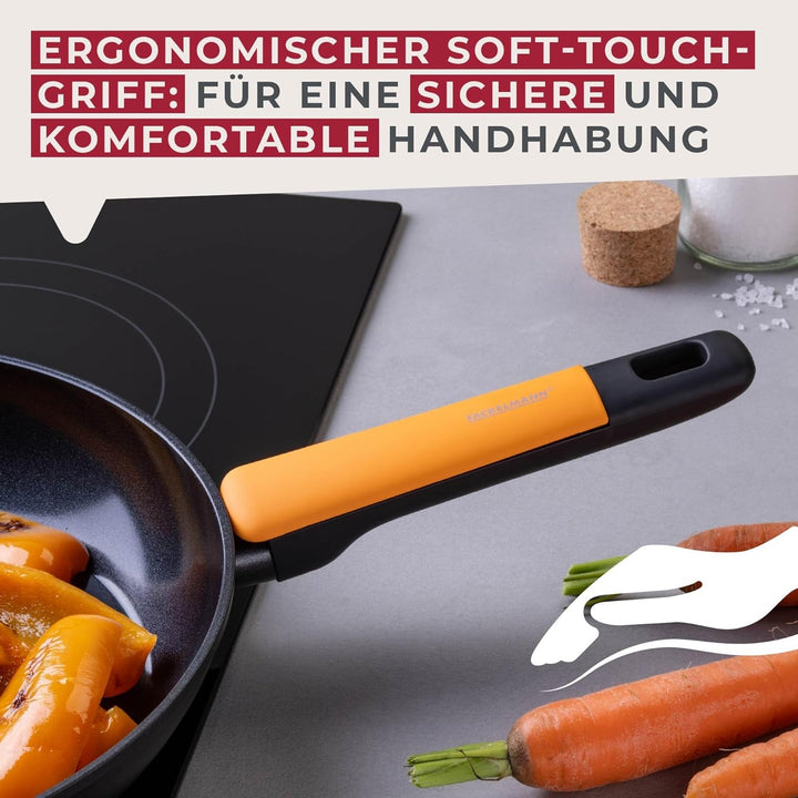 Fackelmann Bratpfanne Soft – Ø 20 cm aus geschmiedetem Aluminium, mit Greblon CK2 Ceramic Beschichtu