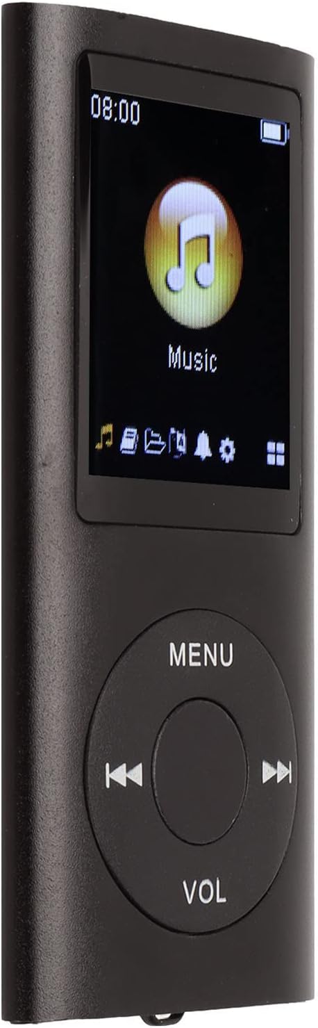 MP3 Player, Tragbarer Digitaler Verlustfreier Musikplayer, Multifunktionaler MP3 Musikplayer mit 1,8