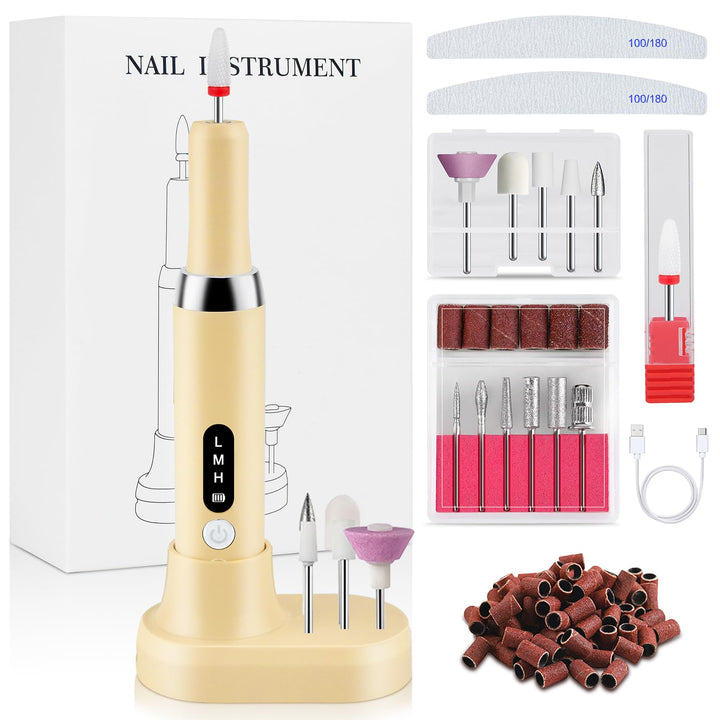 Elektrische Nagelfeile Nagelfräser Maniküre Set Fräser Gelnägel Nail Drill Nägel Pediküre Pprofessio