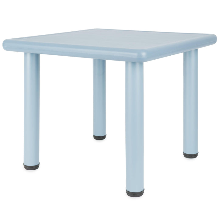 Bieco Kindertisch Gross Hazy Blue 62x 62x 52 cm | Kinder Tisch | Gartentisch Kunststoff | Gartenmöbe