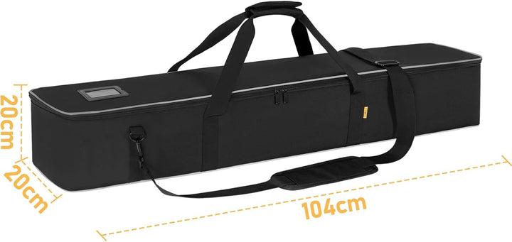 OUUTMEE Multifunktionale Stativtasche 104 x 20x 20 cm Robuste Stativ-Tragetasche mit Griff für Licht