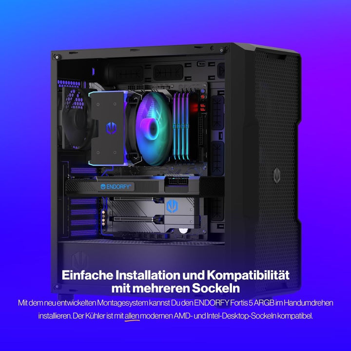 ENDORFY AIR Cooling Fortis 5 ARGB ARGB Fan, ARGB Fan