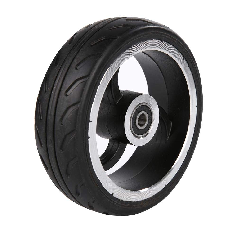 Alomejor 5,5 Zoll Mini Folding Electric Roller Hinterrad Ersatz Durable Solide Rad Reifen für Elektr