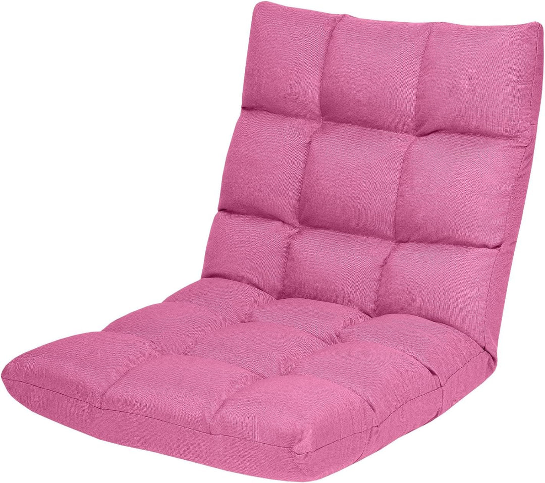 GOPLUS Bodenstuhl, Bodensofa mit Rückenlehne, Bodensessel mit Schlaffunktion, Floor Chair, Lazy Sofa