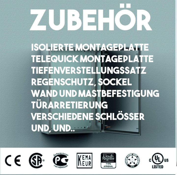 EG Eldon Schaltschrank, Wandgehäuse eintürig mit Montageplatte (HxBxT/mm) 600 X 400 X 210