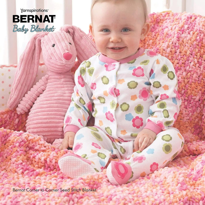 Bernat BB Babydecken-Garn, Lovely Blue, 1 Stück 1 Packung Schönes Blau, 1 Packung Schönes Blau