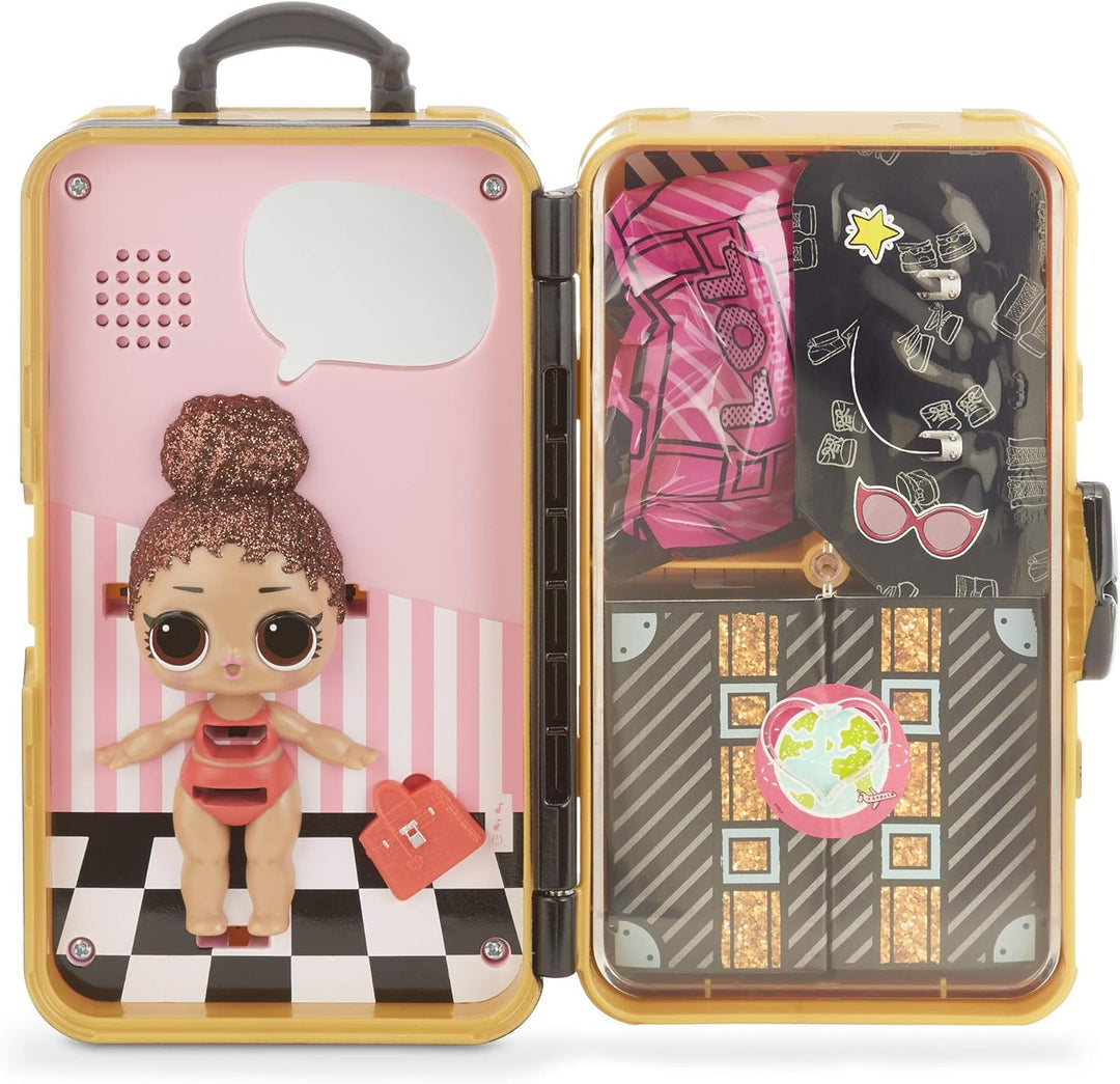L.O.L. Surprise! 560418 L.O.L Style Koffer Boss Queen Interactive Surprise, Mehrfarbig