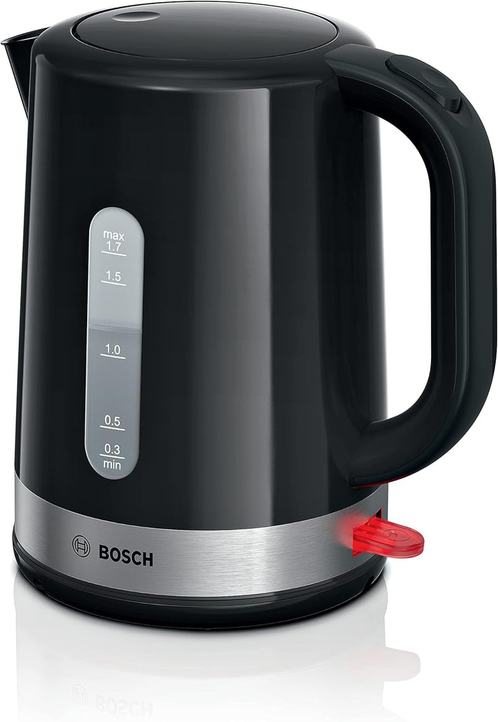 Bosch Haushaltsgeräte, Wasserkocher, 1,7 l, schwarz