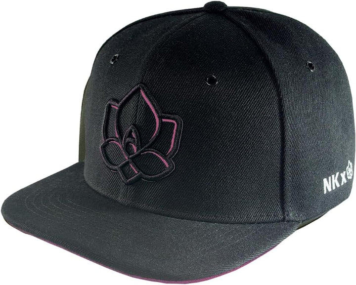 Nebelkind Offizielles Steini Der Keller Snapback Cap Schwarz Pink Lila Gamer Rose Schwalbe Motiv Grö