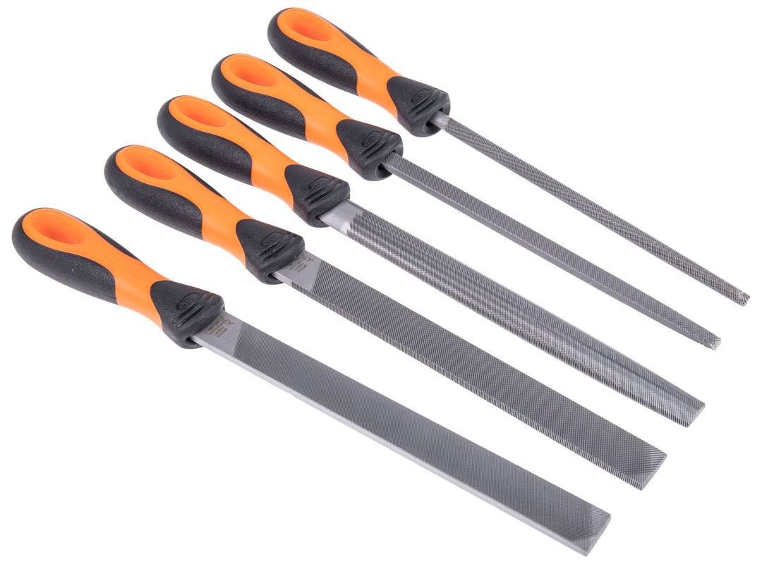 Bahco 1-478-08-1-2 Ergo Feilensatz 5-TLG 200mm Hieb 1 & 2 1St, 5PC 1 5PC, 1 5PC