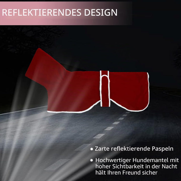 Geyecete Fleece Hundemantel Pullover Windhunde,Whippet winterjacken ,Verstellbaren Hundeweste,kleidu