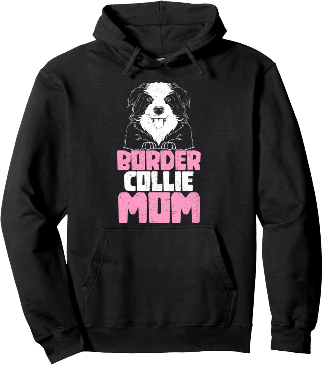 Border Collie Mama Hundehalter Muttertag Border Collie Pullover Hoodie
