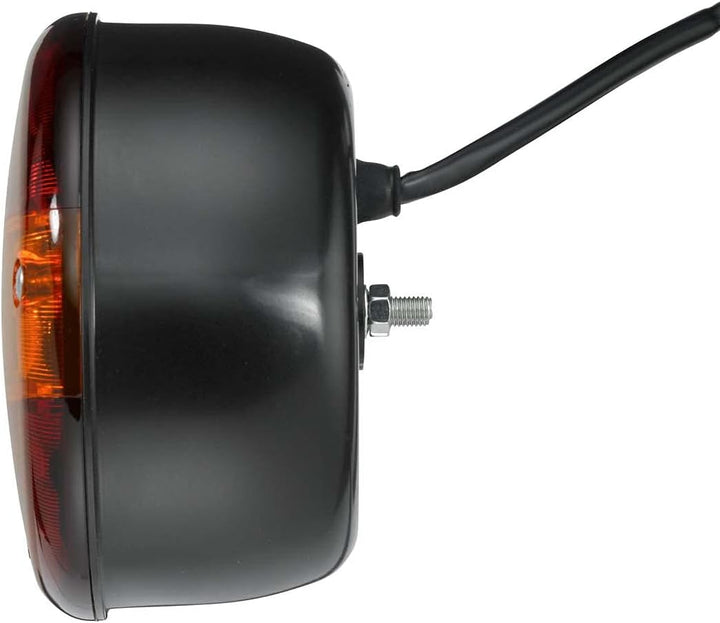 HELLA - Heckleuchte - Glühlampe - 12V - Anbau/geschraubt - Lichtscheibenfarbe: rot/gelb - Kabel: 150