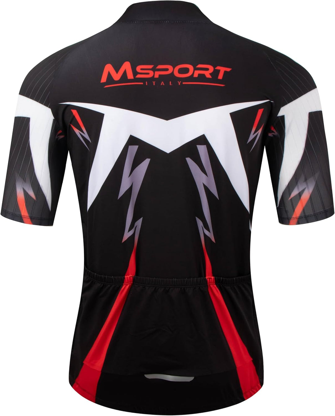 Msport Fahrradbekleidung Set – Komplettanzug Radtrikot + Trägerhose mit 5D-Gel-Polsterung Antistoss,