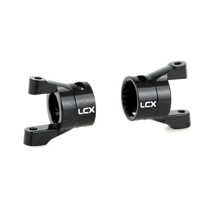 LCX Racing 1/10 RC Crawler Auto CNC gefrästes Aluminium AR60 OCP Achse Heavy Duty C Nabenträger Set