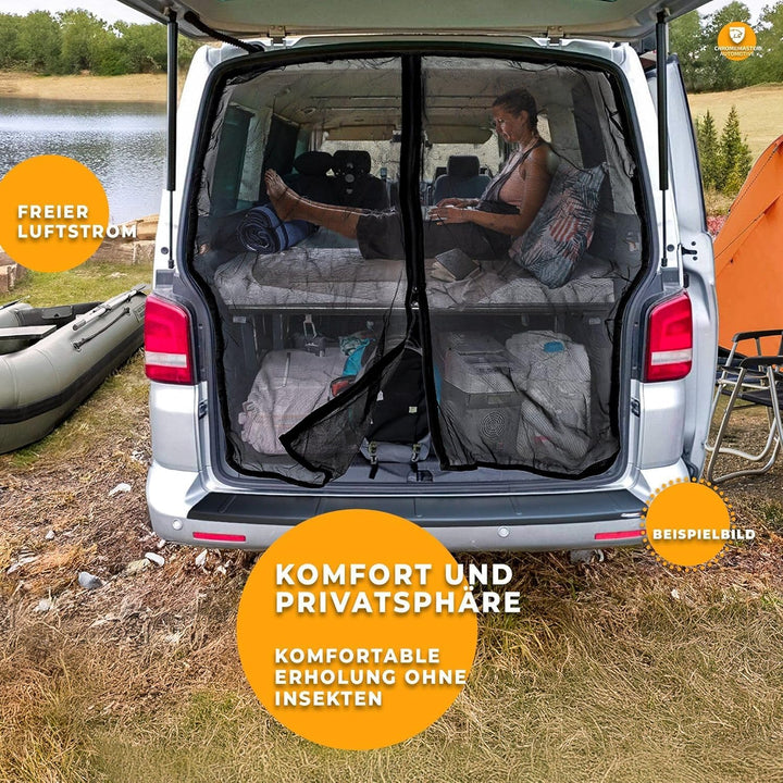 CHROMEMASTER | Magnetisches Fliegengitter für Camper, Campervan, Wohnmobil | Kompatibel mit Renault