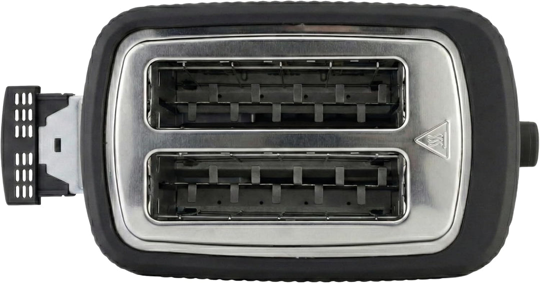 Seeger Toaster, 2 scheiben, 7 bräuningsstufen, Liftfunktion, Herausnehmbare Krümelschublade, Schwarz