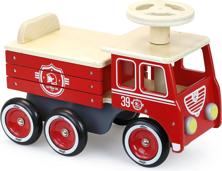 VILAC 1126R Prunkwagen von Pompiers Flugzeuge, rot