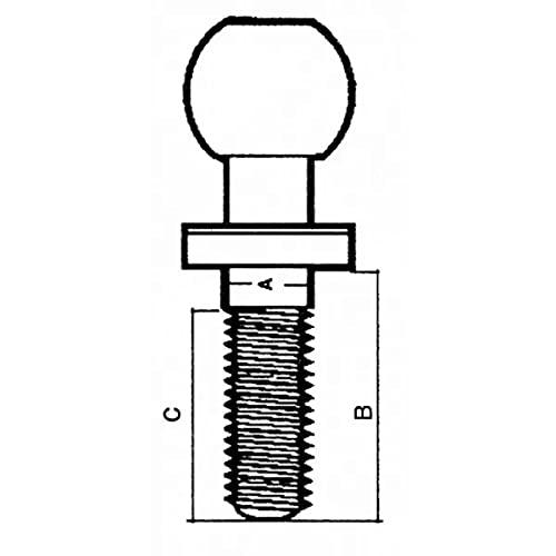 KRAMP Kugelkupplung M16 x 50 mm