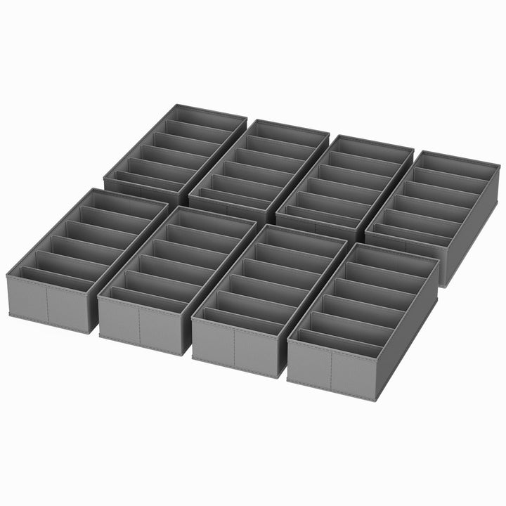 Homsorout Schubladen Organizer Kleiderschrank Organizer - Faltbare Aufbewahrungsbox Stoff Schubladen