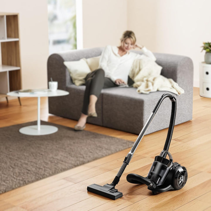 OYLCDI Beutelloser Bostaubsauger ohne Beutel,1600W Staubsauger|70dB|Bodenstaubsauger|HEPA Filter Bod