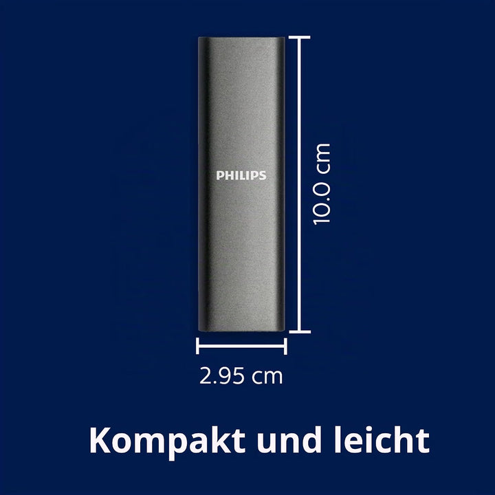 Philips External SSD 1TB Ultra Speed Space Grey 1 TB, 1 TB