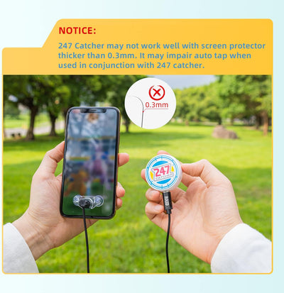 PhotoFast 247 Catcher Poke mon Go Auto Catch, Auto Tap, Auto Spin, Auto Reconnect, über 1 Stunde Ver