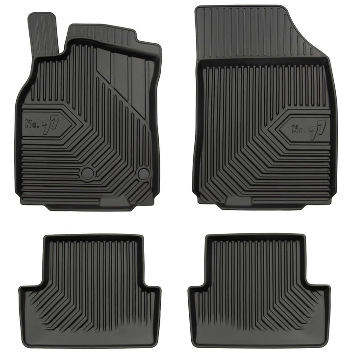 M MOTOS Gummimatten Auto Fussmatte passt für Renault Megane III 2008-2016 Verbessern Sie Ihren Reise