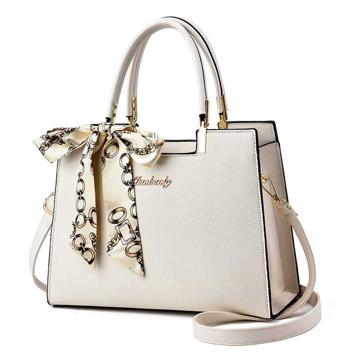 FANDARE Damen Handtasche Grosse Henkeltaschen Elegante Schultertasche Umhängetaschen PU-Leder Tote B
