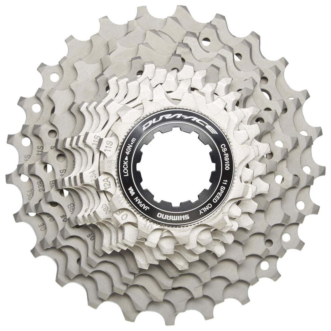 SHIMANO Unisex – Erwachsene Csr9100 Kassetten & Ritzel 12-25 Zähne silber, 12-25 Zähne silber