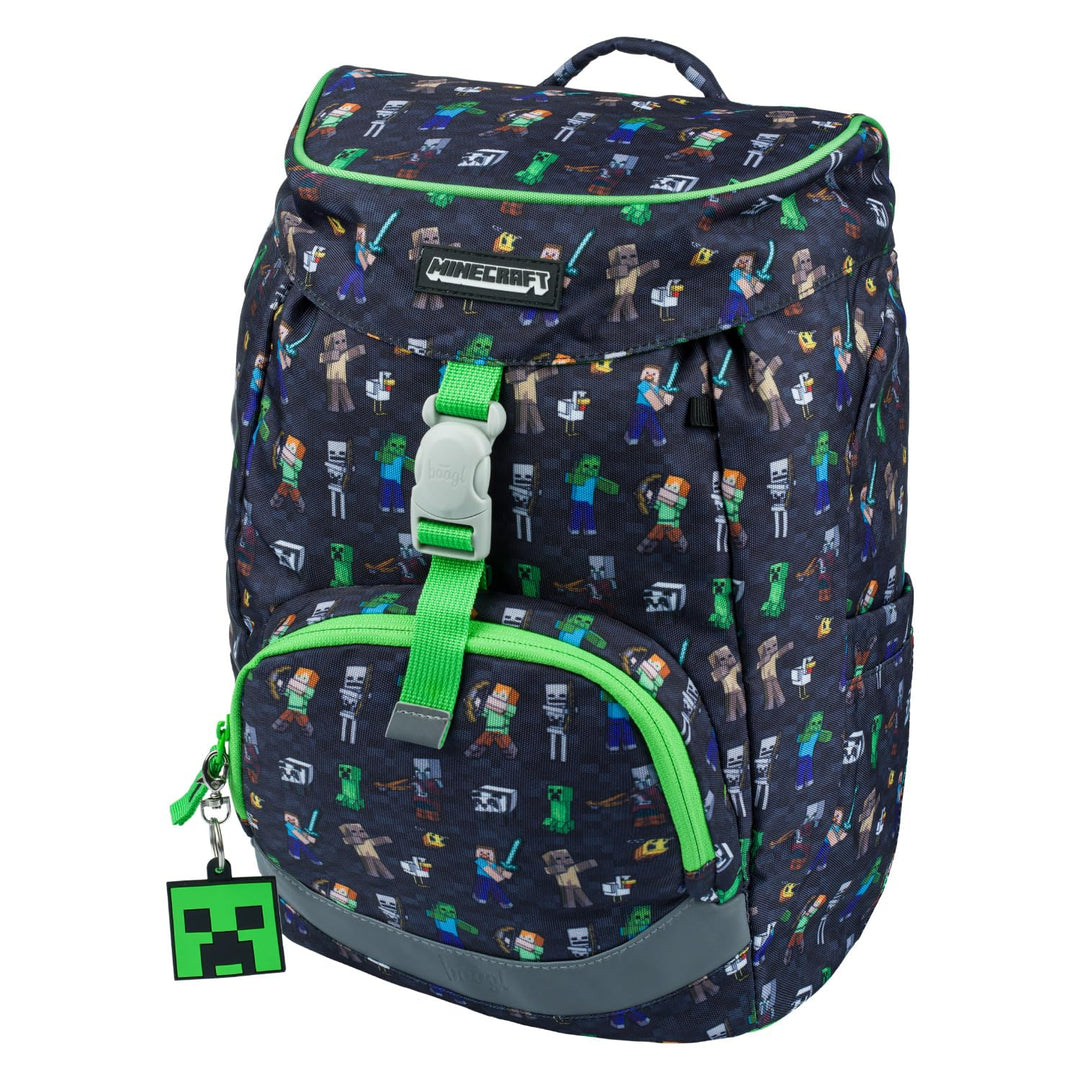 Baagl Schulranzen für 1. Klasse Jungen, Airy Schulrucksack, Ultraleicht Schule Tasche Kinder, Schult