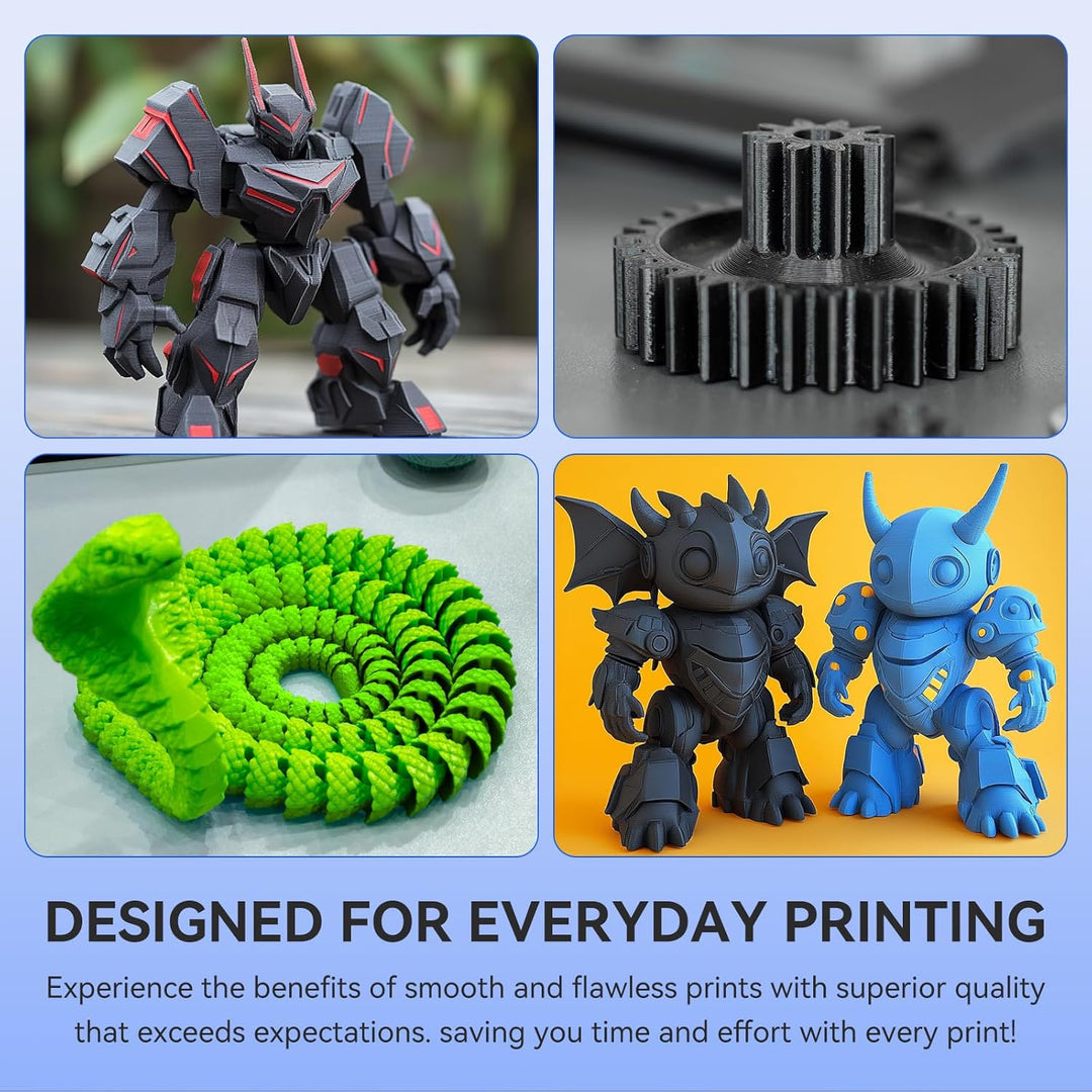 JAYO PLA Filament 1.75 mm, 3D Drucker Filament, Massgenauigkeit +/- 0.02mm, 1.1 KG Spule (2,4 lbs),