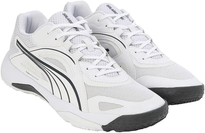 PUMA Unisex Solarstrike Ii Hallenturnschuh 46 EU Puma White Shadow Gray, 46 EU Puma White Shadow Gra