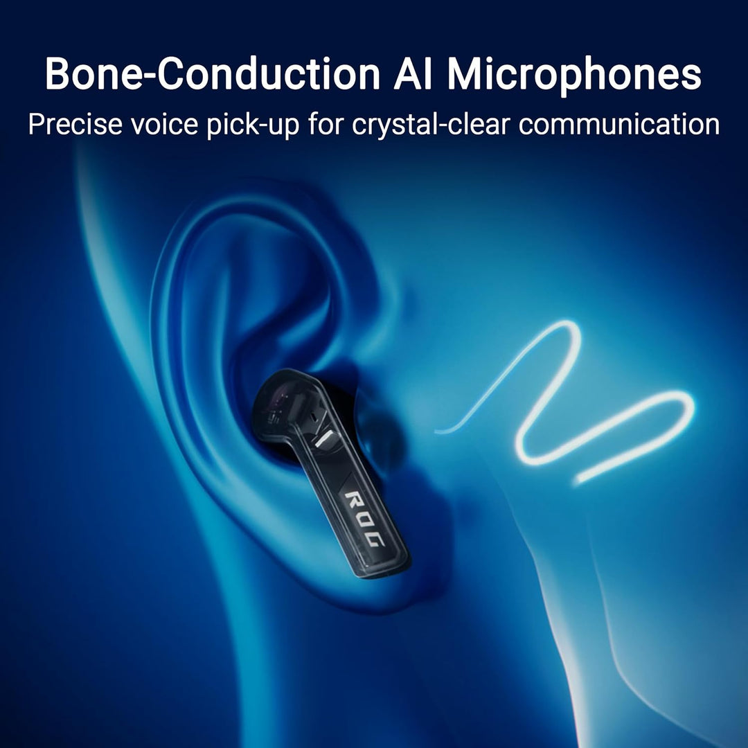 ASUS ROG Cetra True Wireless SpeedNova Black RGB In-Ear Gaming Kopfhörer (ROG SpeedNova Wireless-Tec