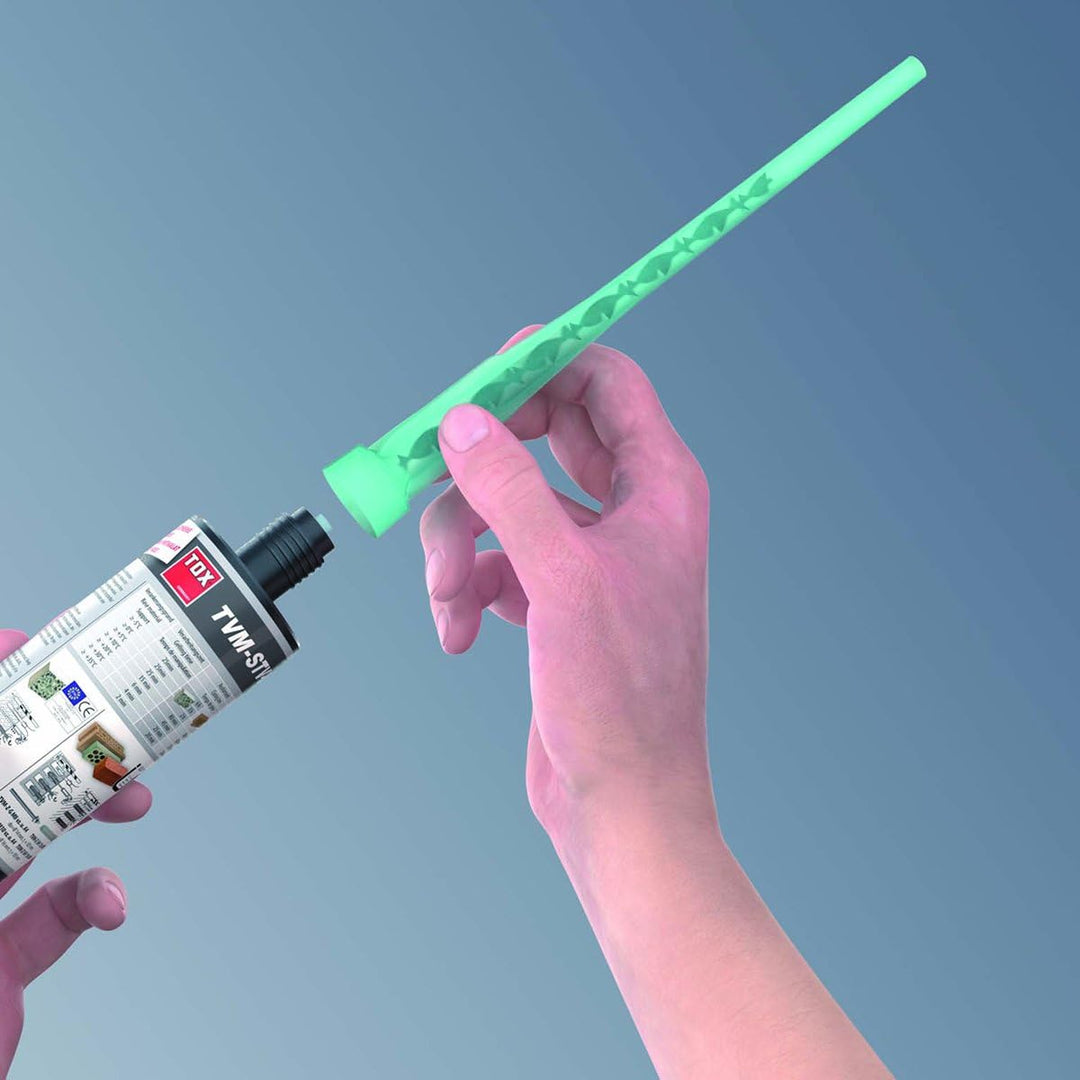 TOX Verbundmörtel-Zubehör Liquix Mix 200 mm, praktischer Statikmischer zur optimalen Vermischung der