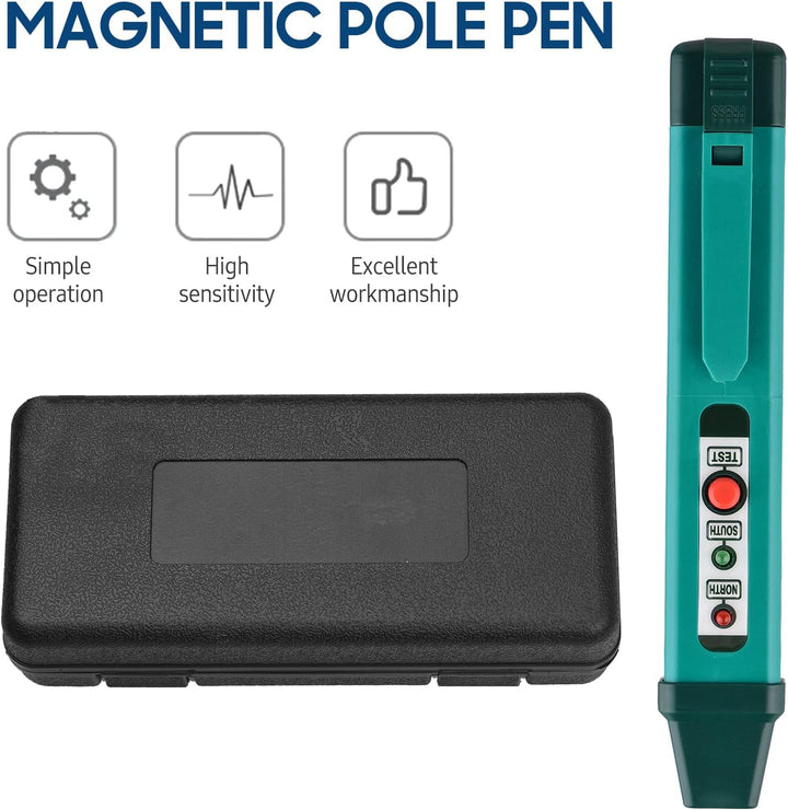 Polaritätstester, Tragbarer Mini-Magnetfelddetektor, Stiftmagnetwerkzeug, Magnetische Prüfwerkzeuge,