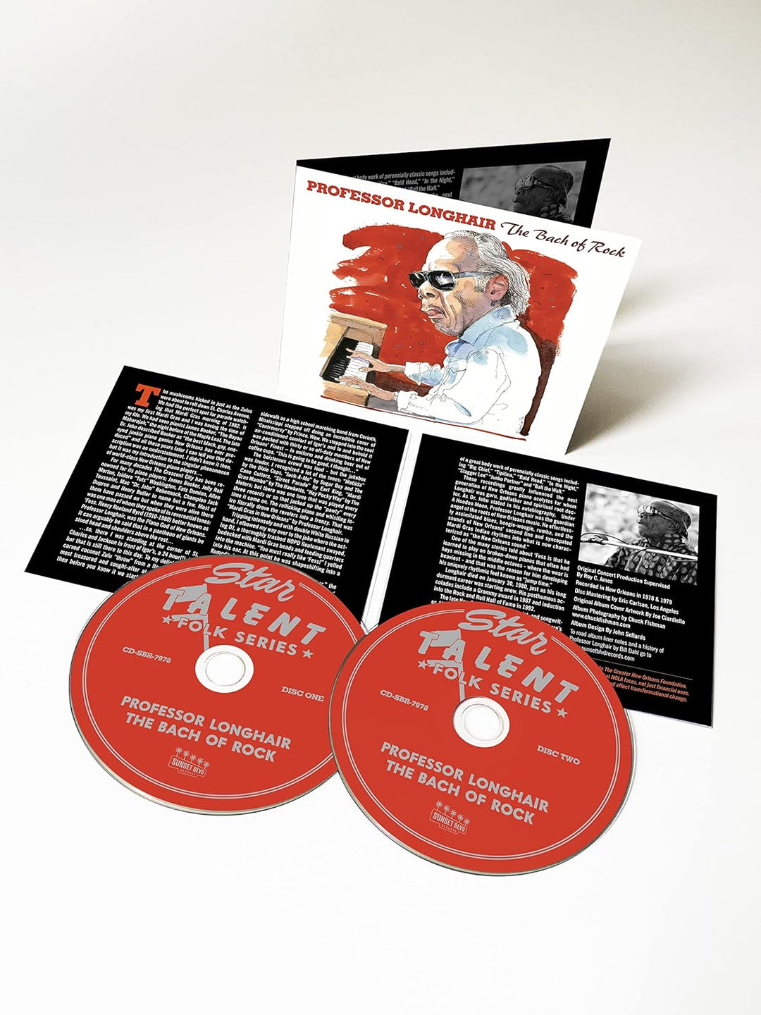 Bach of Rock, Audio-CD
