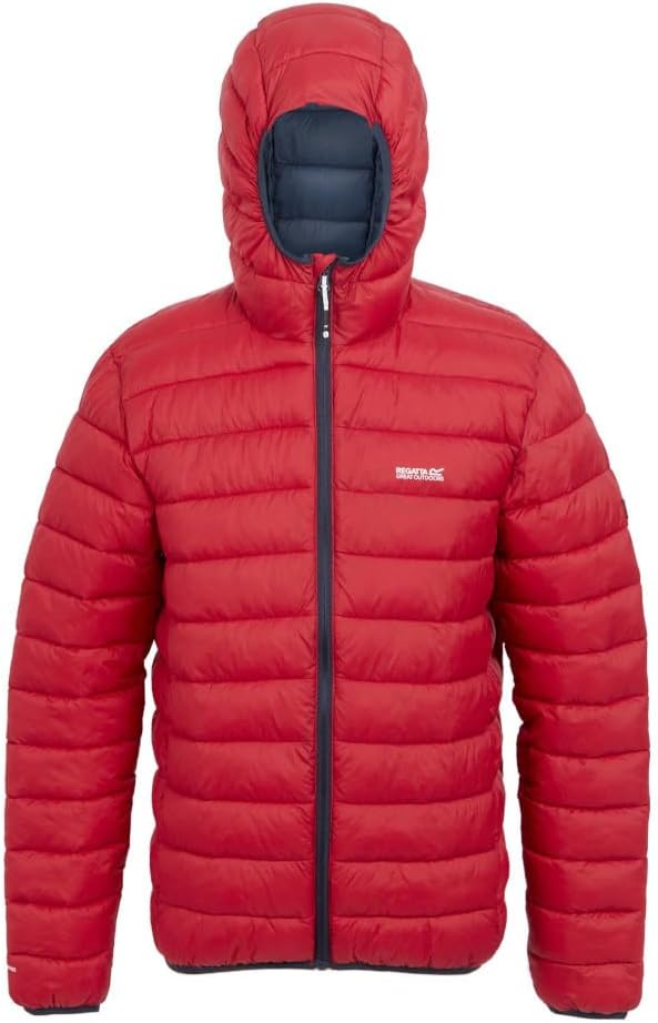Regatta Herren Regatta Mens Marizion Baffled Water Repellent Jacket Coat Gefütterte Jacke (1er Pack)
