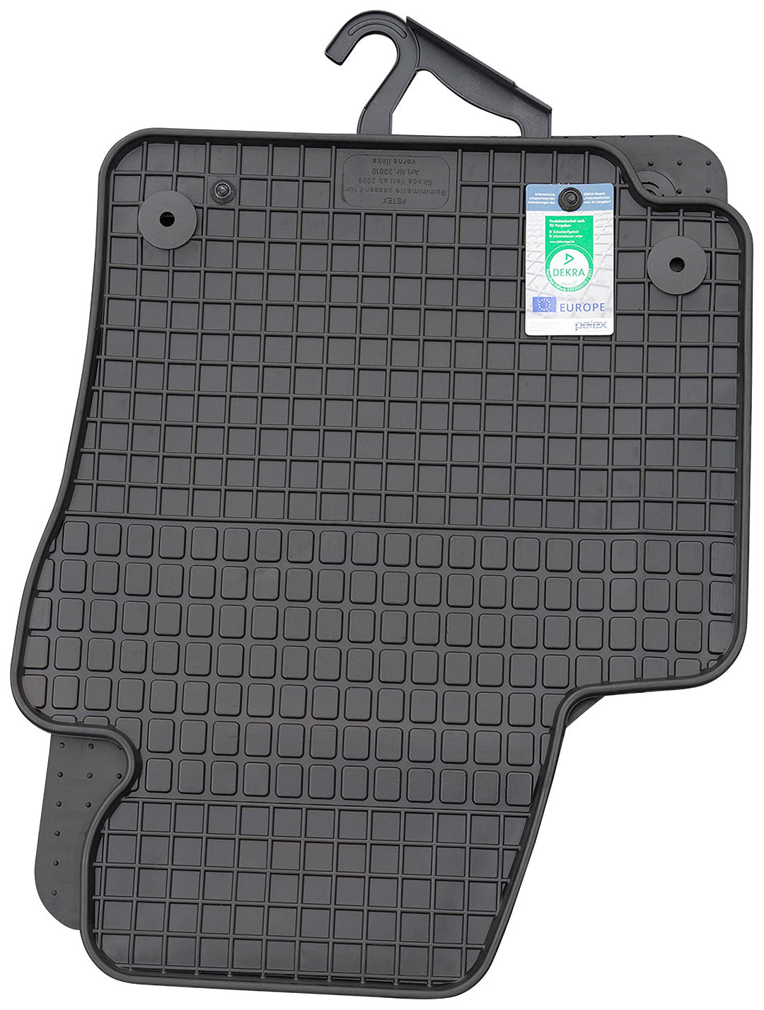 Petex 20010 Gummimatte 4-Teilig, Anzahl 4