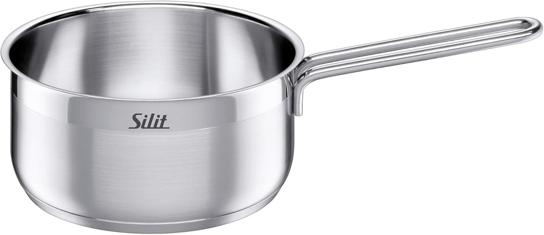 Silit Scalea Topfset Induktion 6-teilig, Kochtopf Set mit Glasdeckel, Pfanne beschichtet, Edelstahl