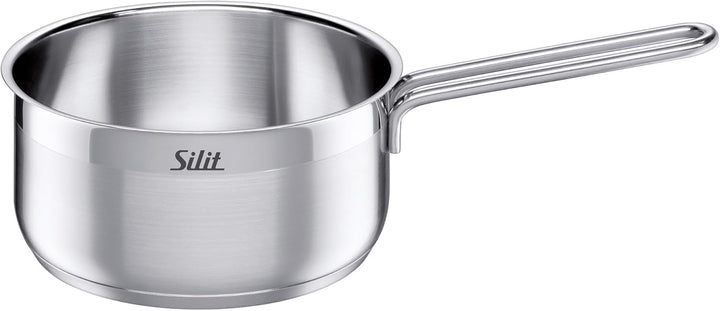 Silit Scalea Topfset Induktion 6-teilig, Kochtopf Set mit Glasdeckel, Pfanne beschichtet, Edelstahl