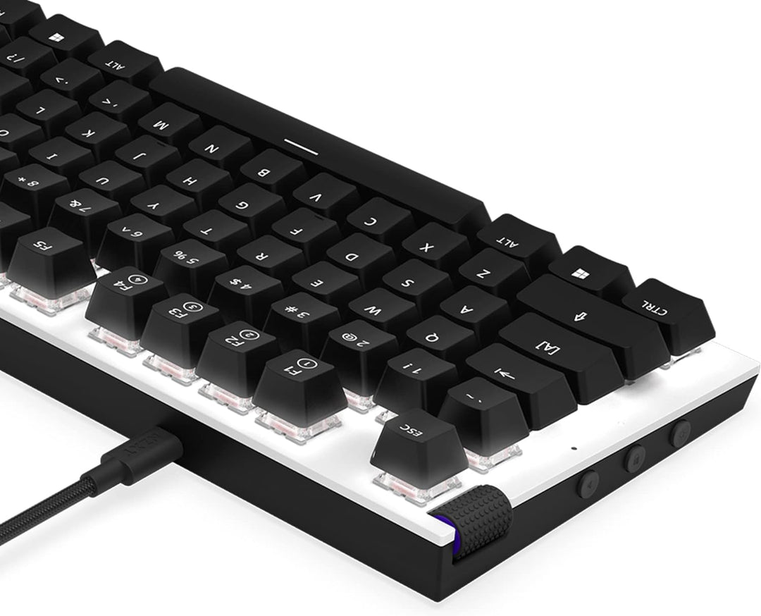 NZXT Function Mechanische PC Gaming Tastatur - beleuchtet - lineare RGB Schalter - MX kompatible Sch