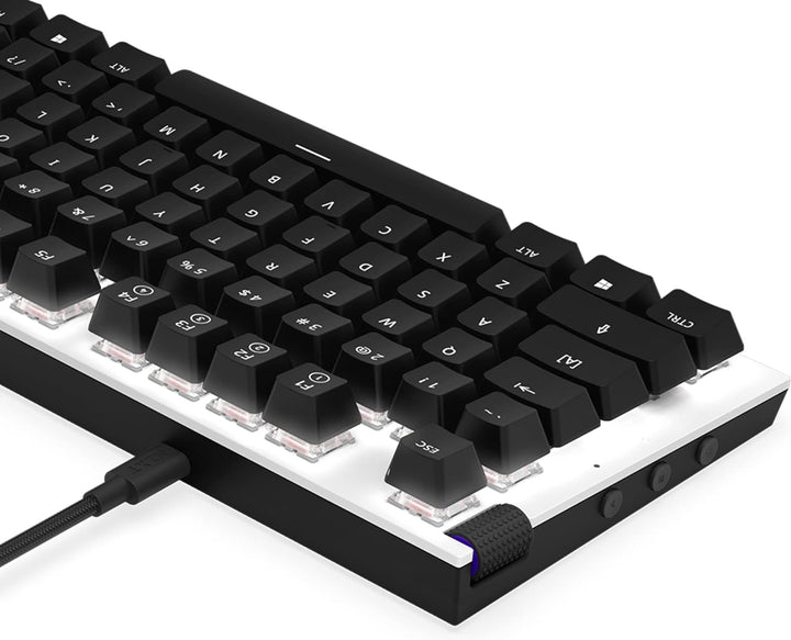 NZXT Function Mechanische PC Gaming Tastatur - beleuchtet - lineare RGB Schalter - MX kompatible Sch
