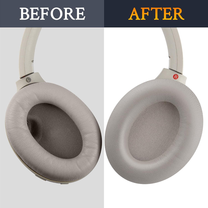 SOULWIT Professionelle Ersatz Ohrpolster für Sony WH-1000XM4 (WH1000XM4) Over-Ear Kopfhörer mit Weic
