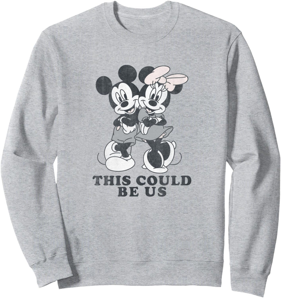 Disney Mickey And Friends Mickey & Minnie This Could Be Us Sweatshirt