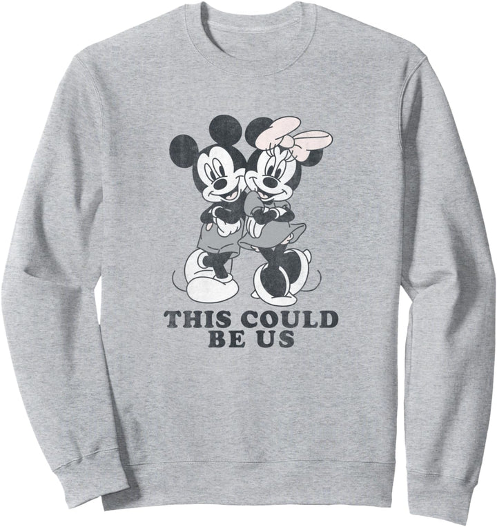 Disney Mickey And Friends Mickey & Minnie This Could Be Us Sweatshirt