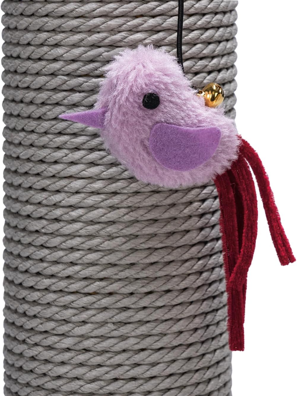 Beeztees 408815 Kratzbaum Figo XL L: 40 cm B: 40 cm H: 90 cm grau, L: 40 cm B: 40 cm H: 90 cm grau