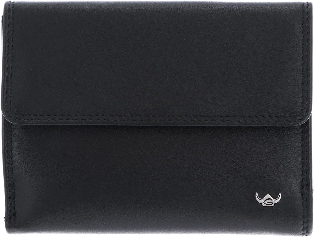Golden Head Polo - Geldbörse 8cc 12 cm RFID schwarz, Schwarz