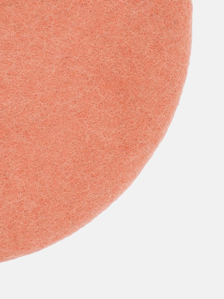 myfelt Flache Filz-Sitzauflage/Stuhlauflage - Lea - rund, 36 cm, Lachsfarben, Lachsfarben